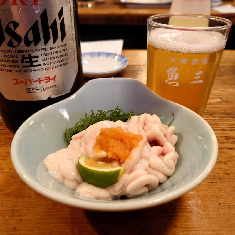 生白子(魚三酒場 富岡店)