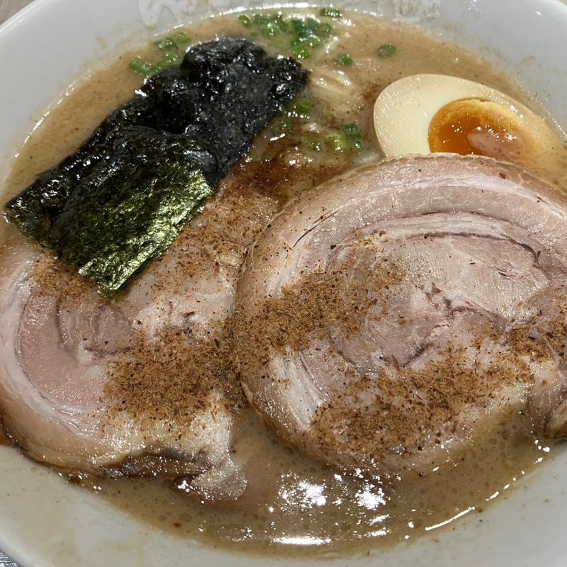 豚そば銀次郎　肉増し(らあめん花月嵐 二俣川駅前店)