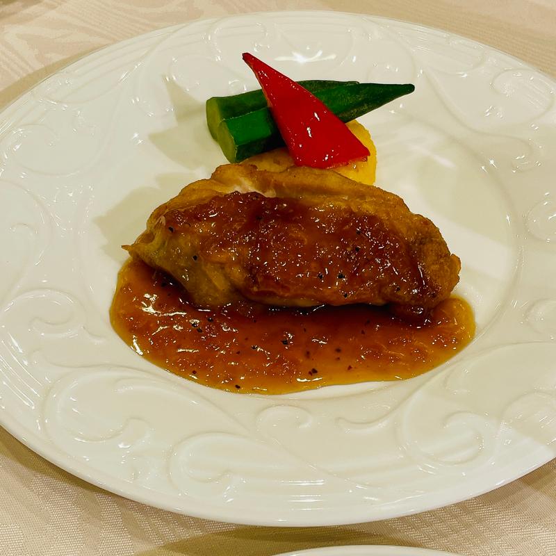 ディナーコース　チキンステーキ(ベルセゾン)