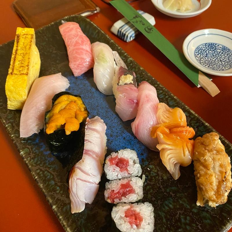 特上にぎり(すし処 やま幸)