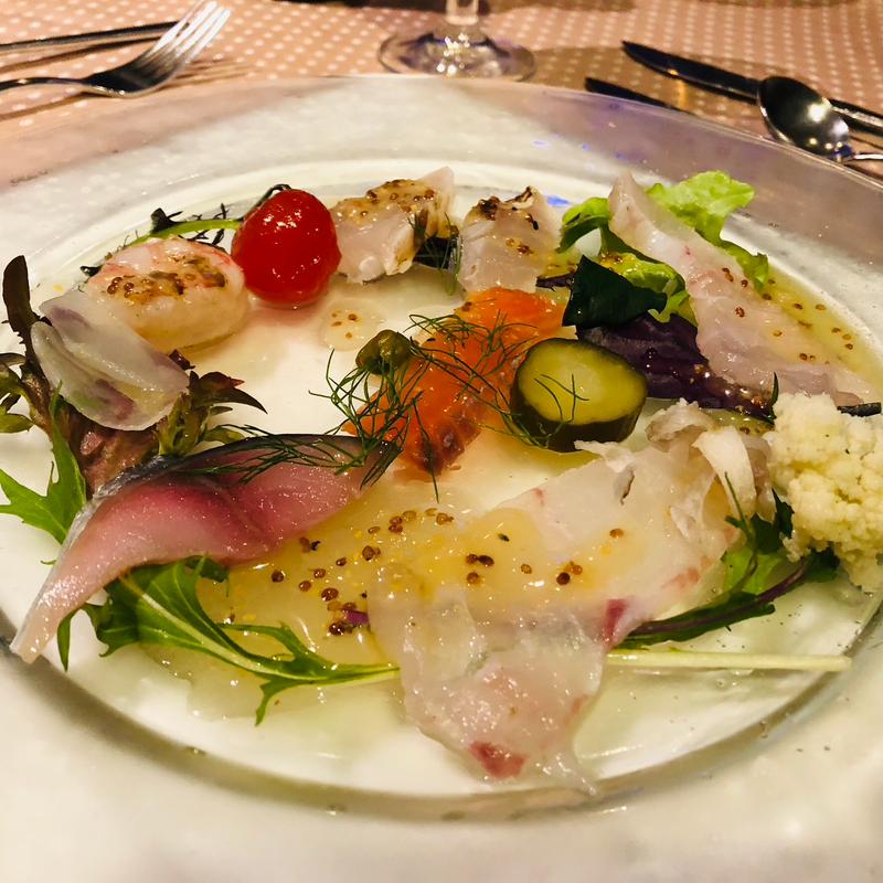 北上する黒潮が運ぶ薩摩の海のオードヴル_オリジナルスペシャルコース(フランス厨房 旬彩 中央駅店 )