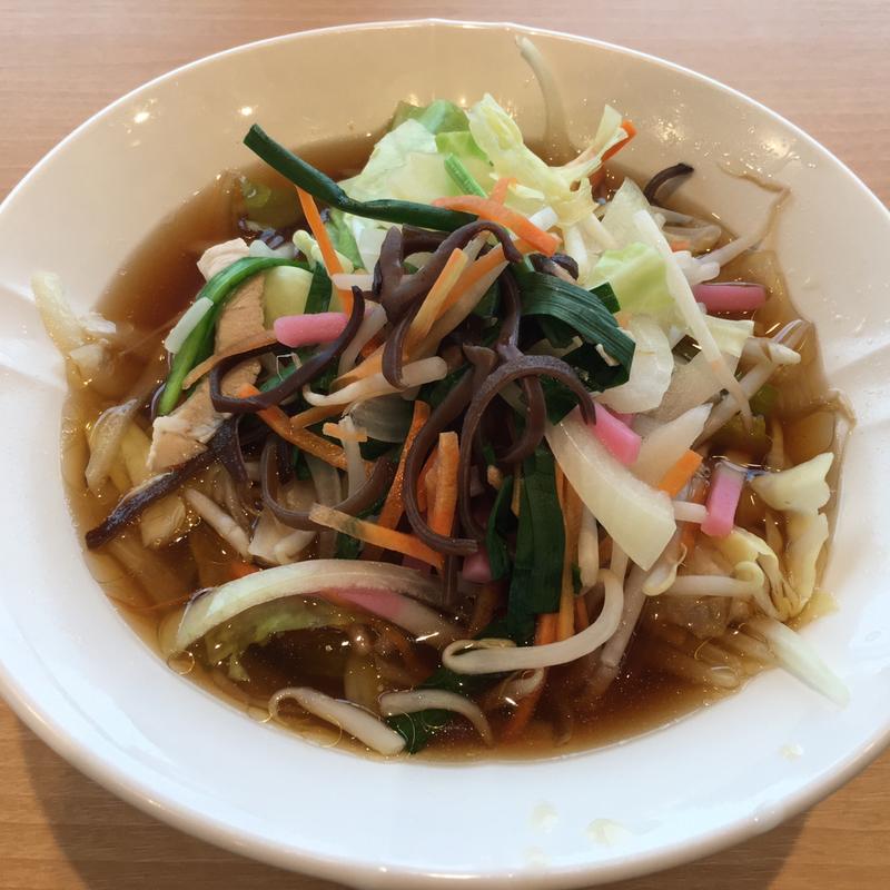 野菜たっぷり大津ちゃんぽん(大津サービスエリア　レストラン)