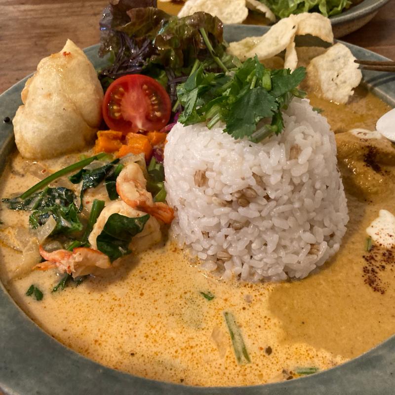 2種盛りカレー(kruh)