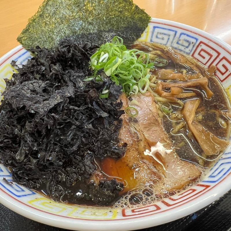 極みBLACK海苔トッピング(麺処 象山屋 )