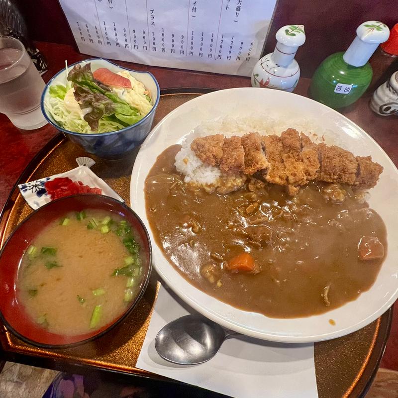 カツカレーセット(味納 )