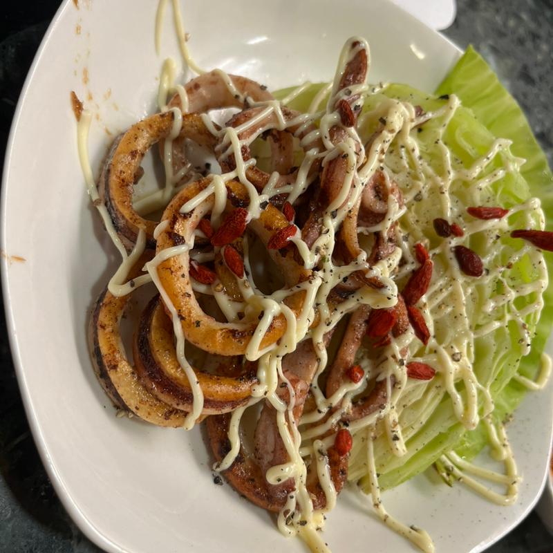 真烏賊マヨネーズ焼(餃子の店 もも)