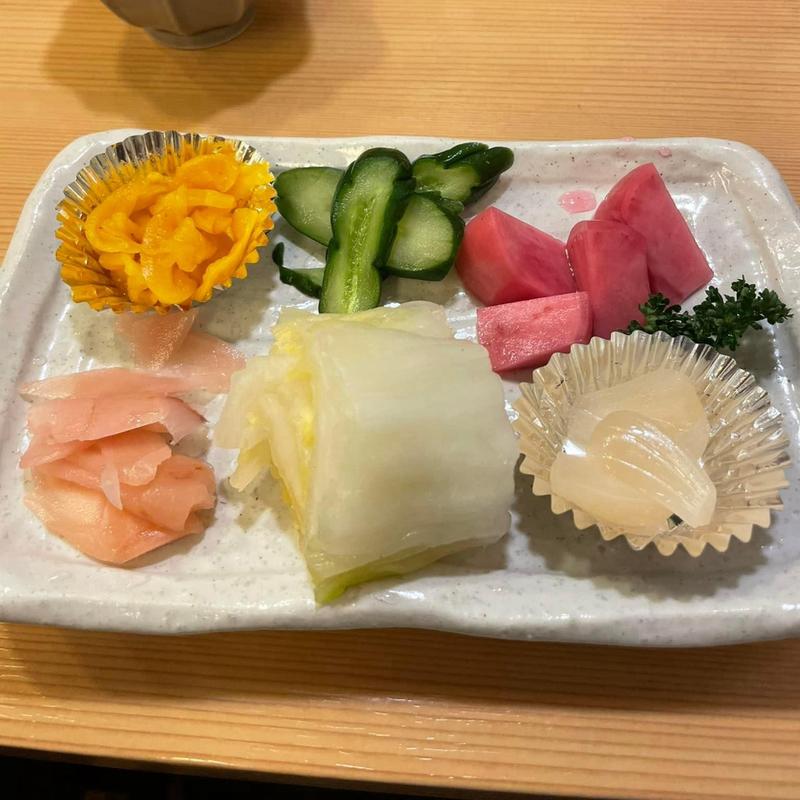 お新香盛合せ(みやこや 駅前店)