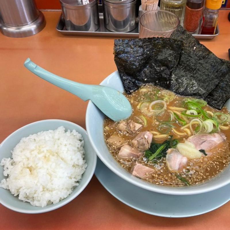 味噌ラーメン　半ライス(ラーメン山岡家 さいたま丸ヶ崎店)
