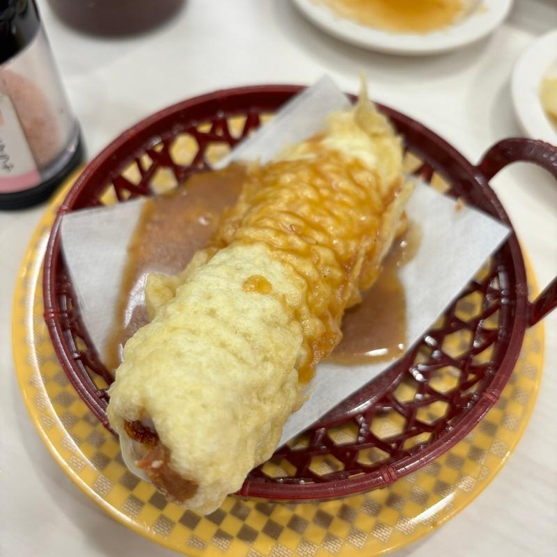 まぐろチーズ揚げたれがけ(魚べい パワーモールおおた店 )
