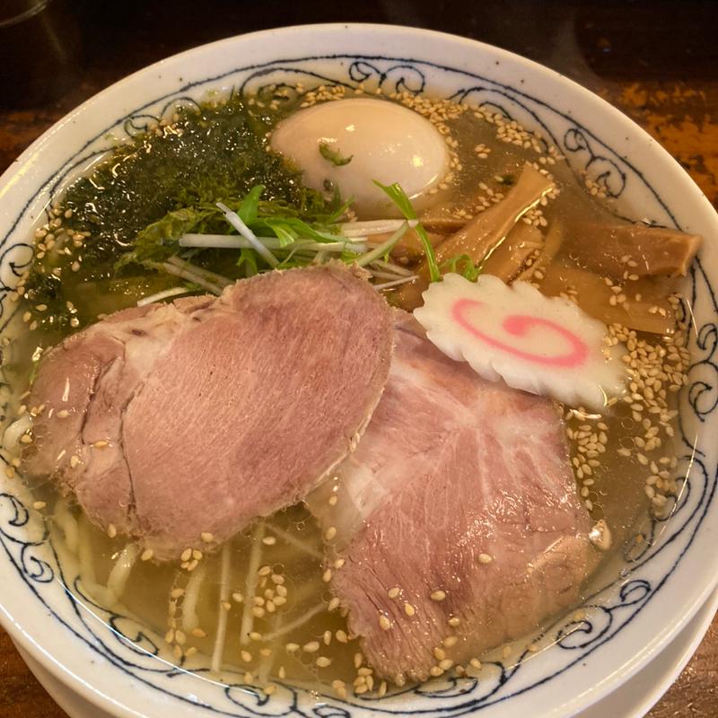 和風中華そば(しお)(中華そば　ほん田)