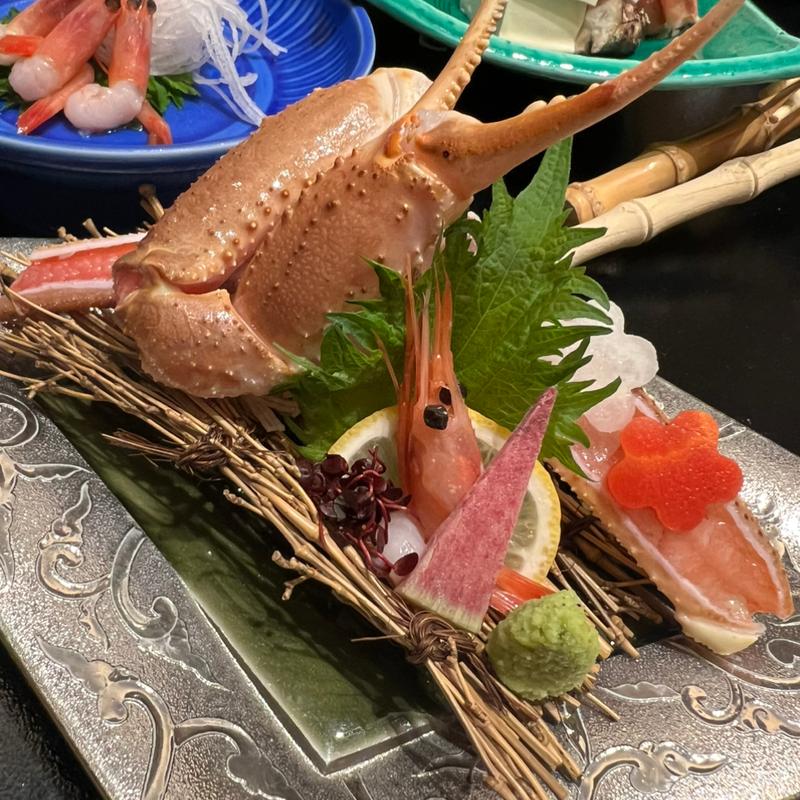 カニの刺身(橋津屋 )