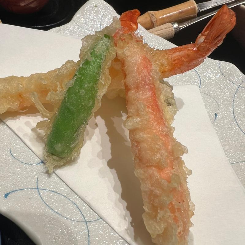 カニと海老の天ぷら(橋津屋 )