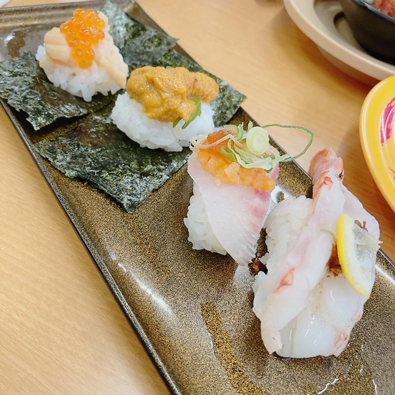 匠のすし技4種盛(スシロー 広島舟入店 )