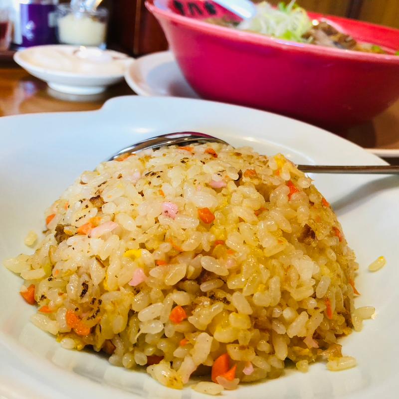 半チャーハン(こだわりらーめん 十八番 七ツ島店 )