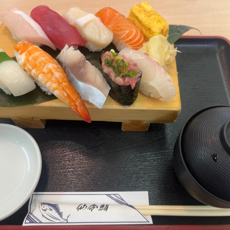 上にぎり鮨(仙令鮨 三井アウトレットパーク仙台港店)