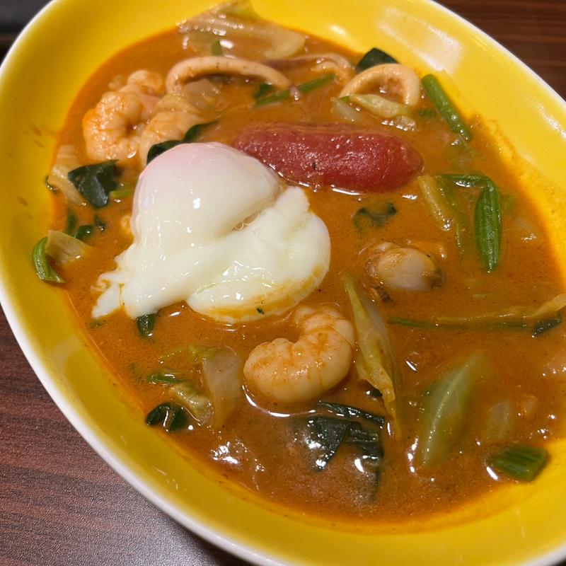 シーフードCURRY(5辛)(ハバカーる。郡山)