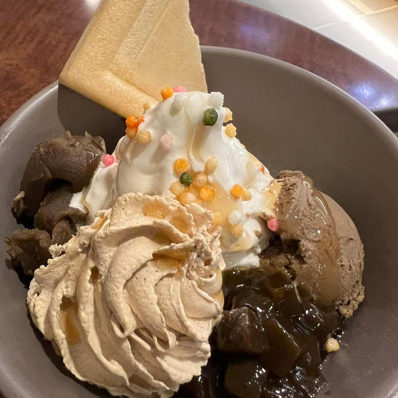 寿ほうじ茶パフェ(サンマルクカフェ 汐留店)