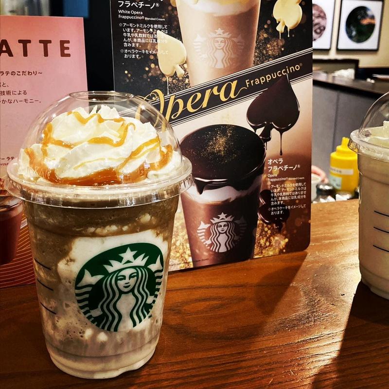 ダブルキャラメルほうじ茶ふらぺあ(スターバックスコーヒー キラリナ京王吉祥寺店)