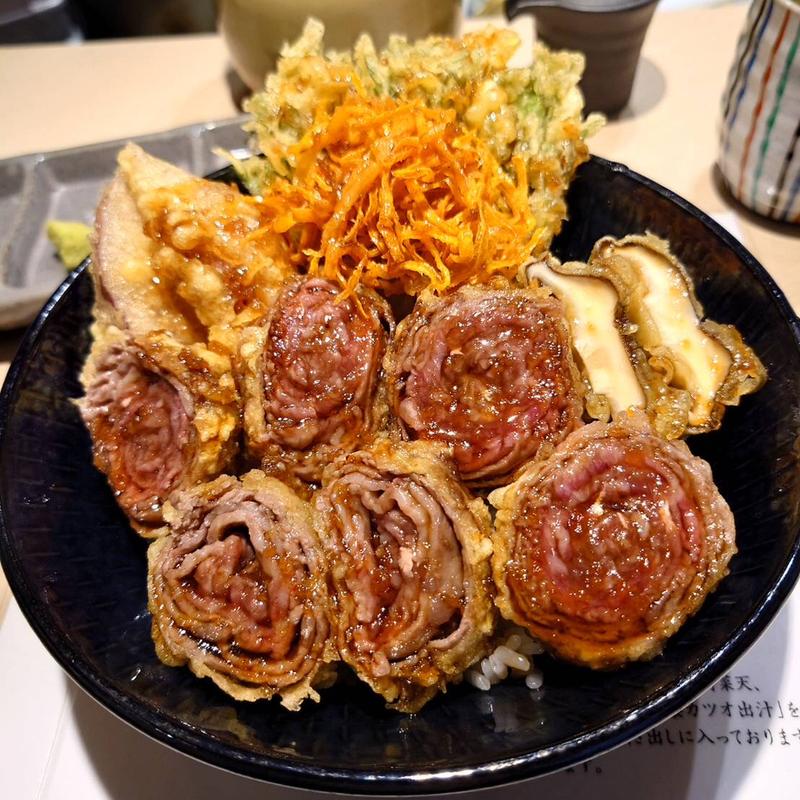 (レア天丼 銀座 三よし)