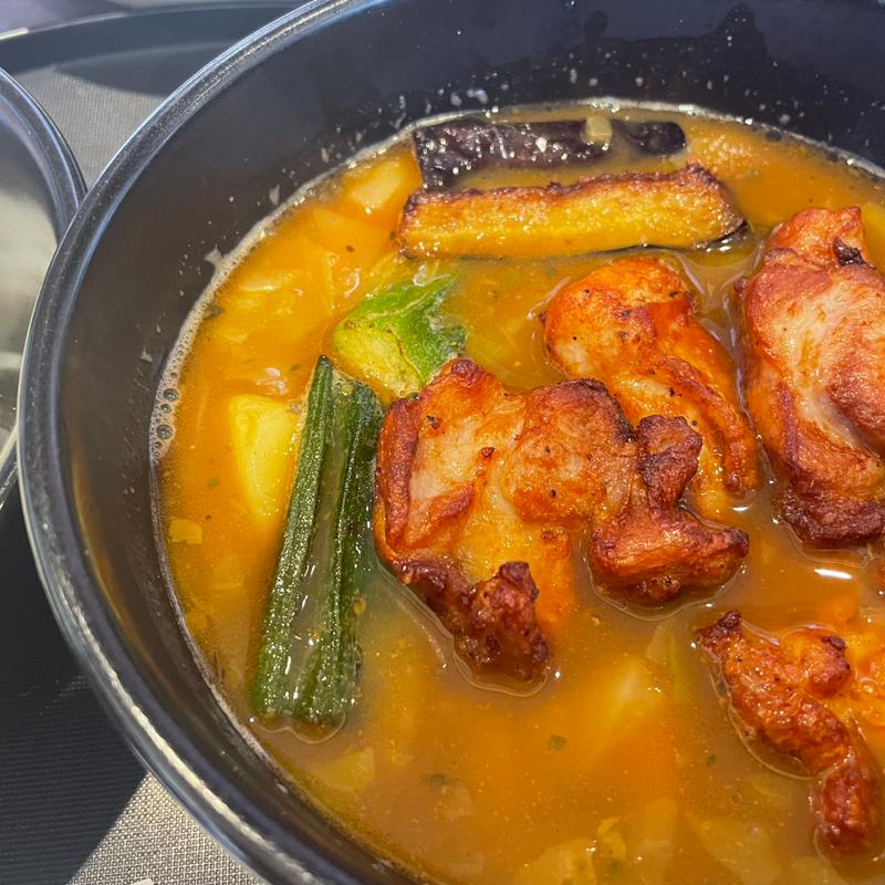 ローストチキンスープカレー(CoCo壱番屋)