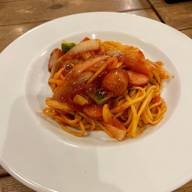 昭和のプレミアムナポリタン(ランタナ食堂)