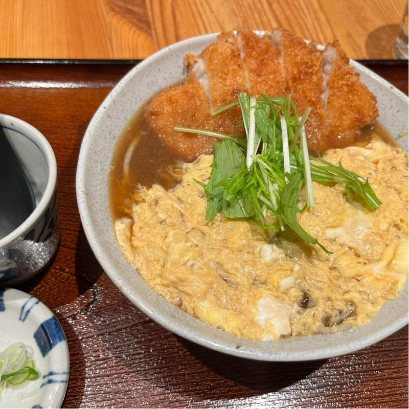 かつとじ蕎麦(八雲札幌PARCO店)
