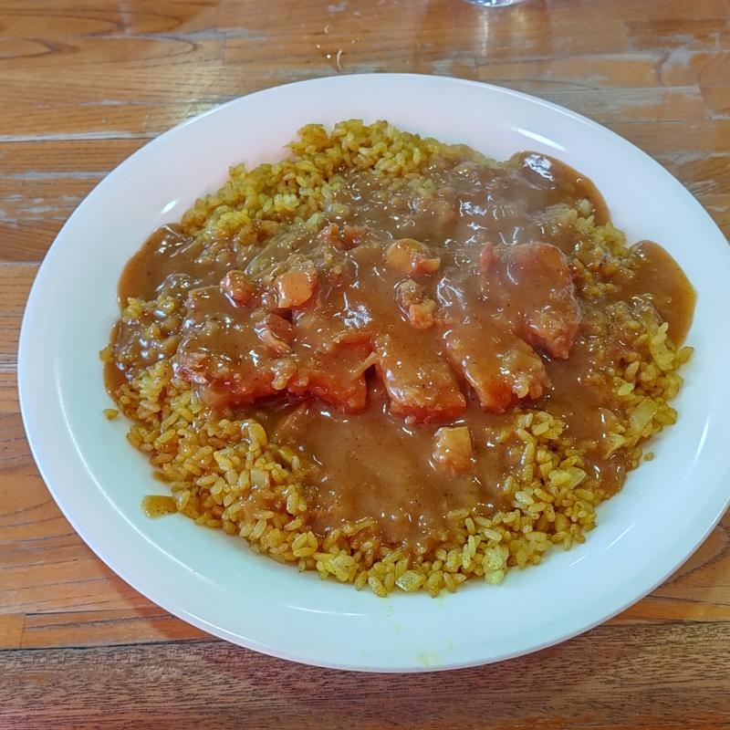 ドライポークカレー中辛(カレーショップ きしばた )