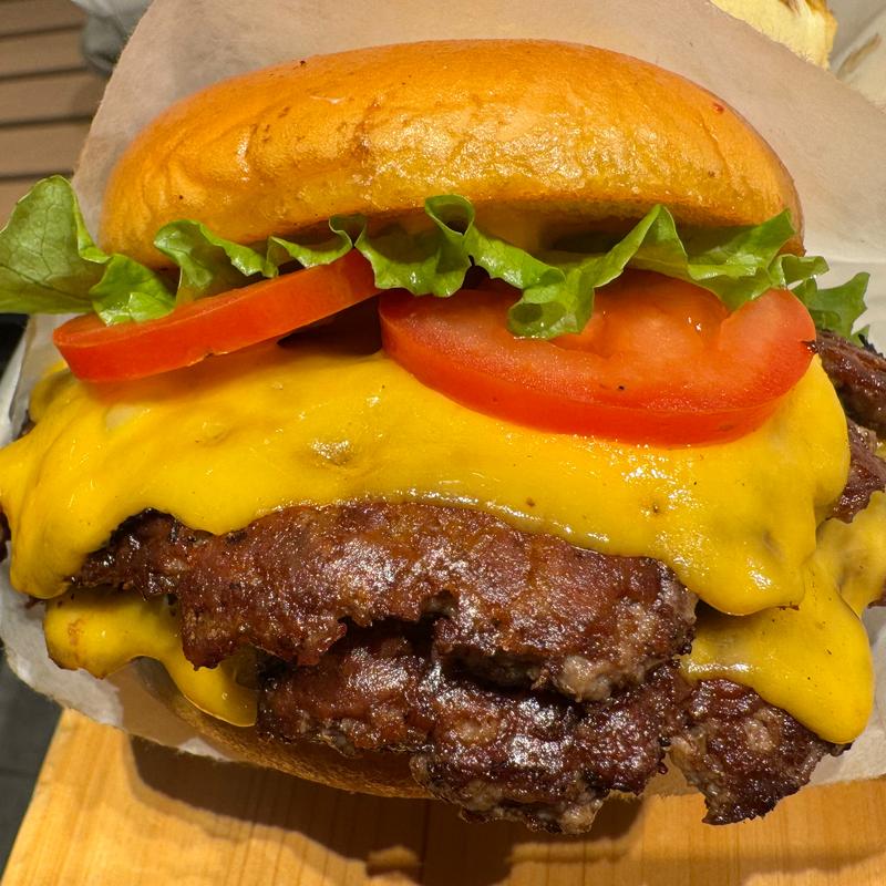 ジャックバーガー　ダブル(SHAKE SHACK 二子玉川)