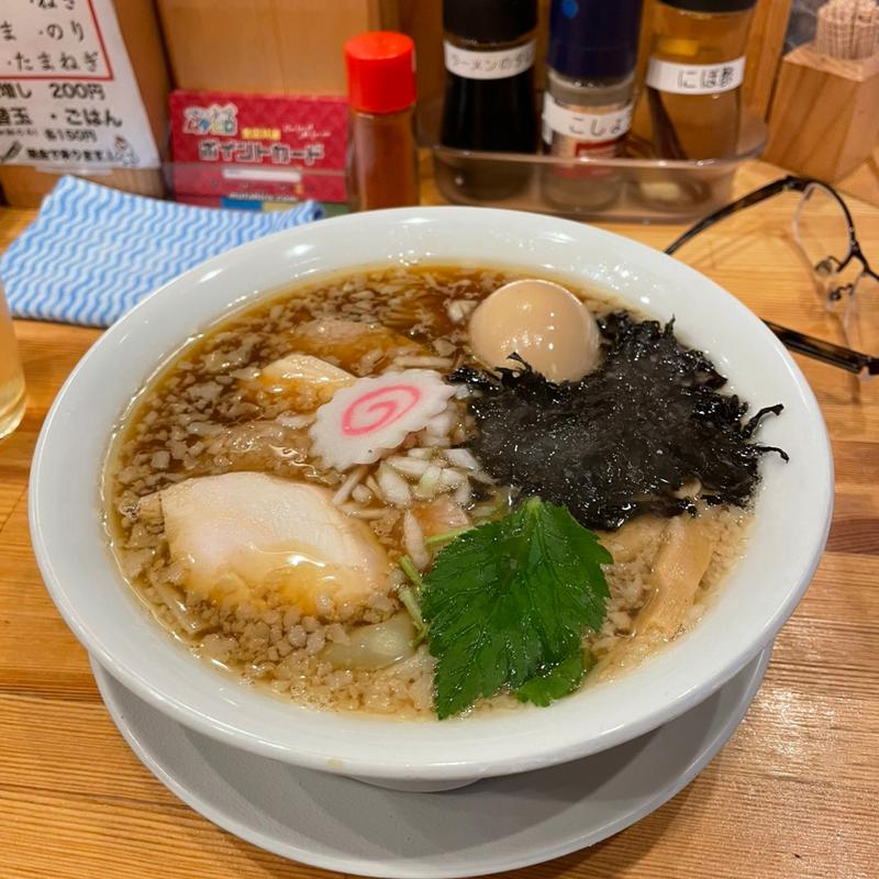 ワハハ煮干し特製そば(中華そばムタヒロ 大阪堺東店)