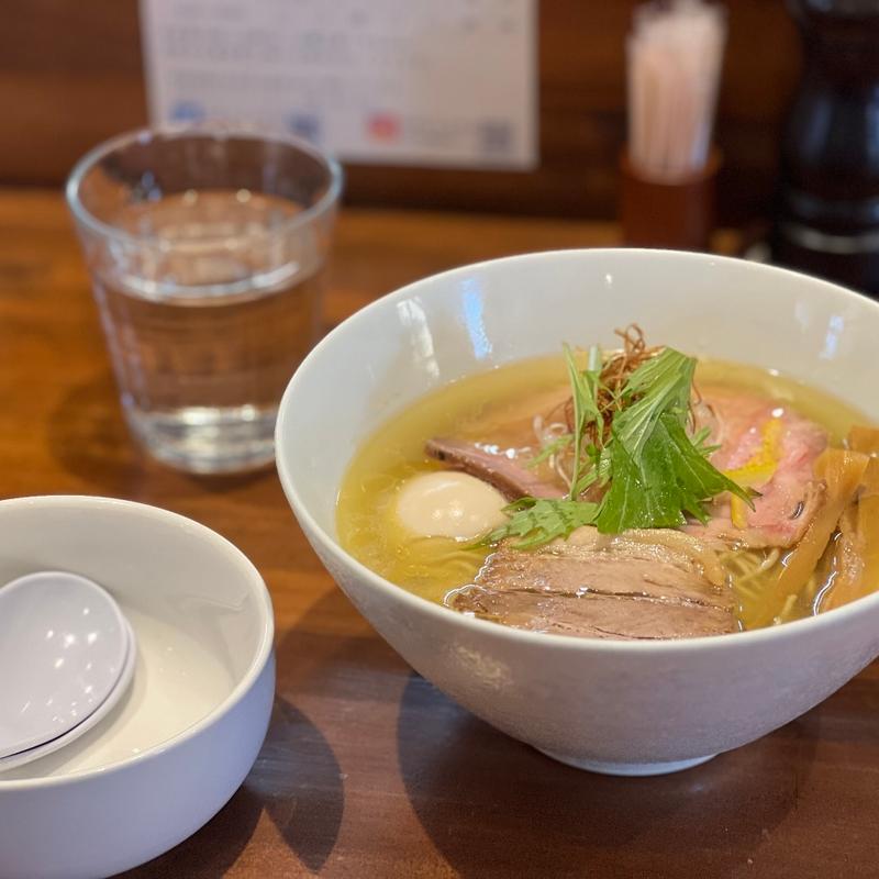 味玉塩中華そば(中華そば 卯月屋)