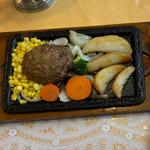 炎のハンバーグセット