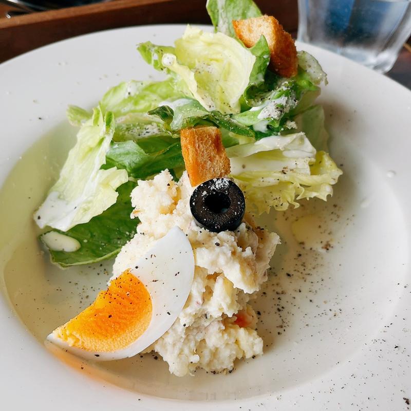 ランチセット　ポテトサラダ(カフェモンキーバー (cafe monkey bar))