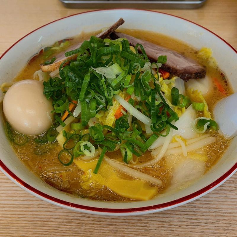 野菜みそラーメン(らーめん 高〇 （たかまる）)