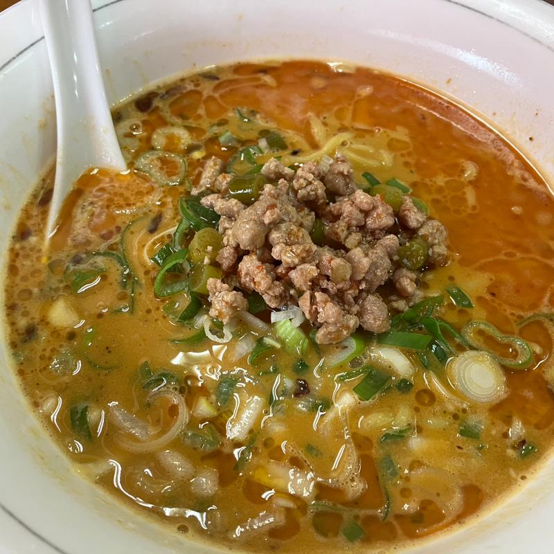 担々麺(孟渓苑麺房（もうけいえんめんぼう）)