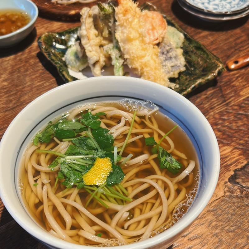 天かけそば(守破離 黒門店)