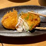 香澄蟹クリームコロッケ(まぐろと旬菜 クロフネ （まぐろとシュンサイ kurofune）)