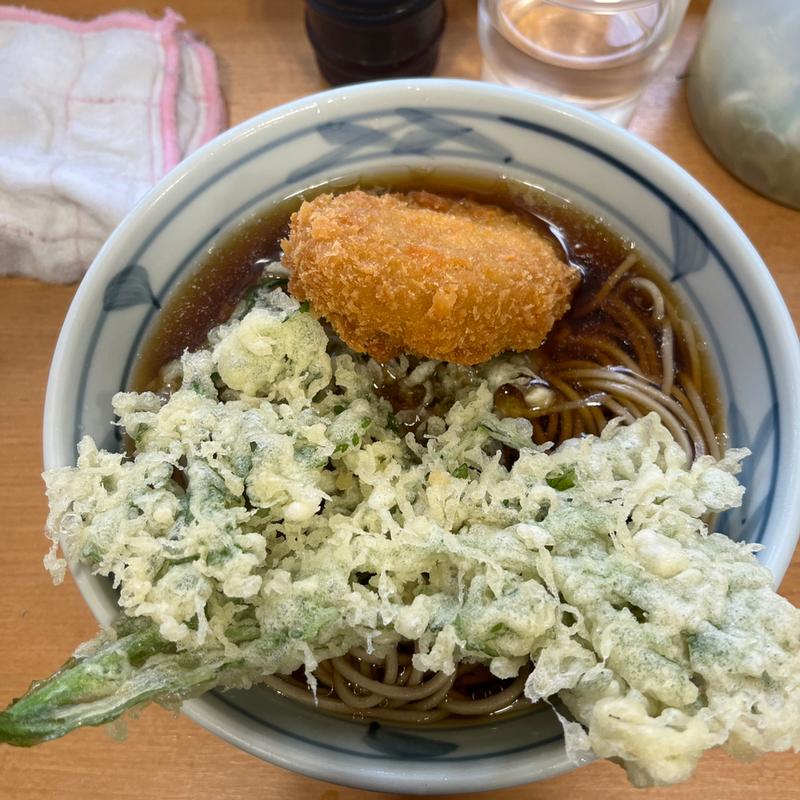 春菊天そば(加賀 （かが）)