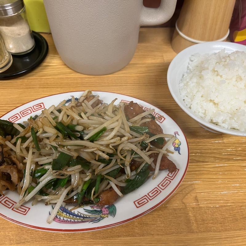 レバニラ定食(一番)