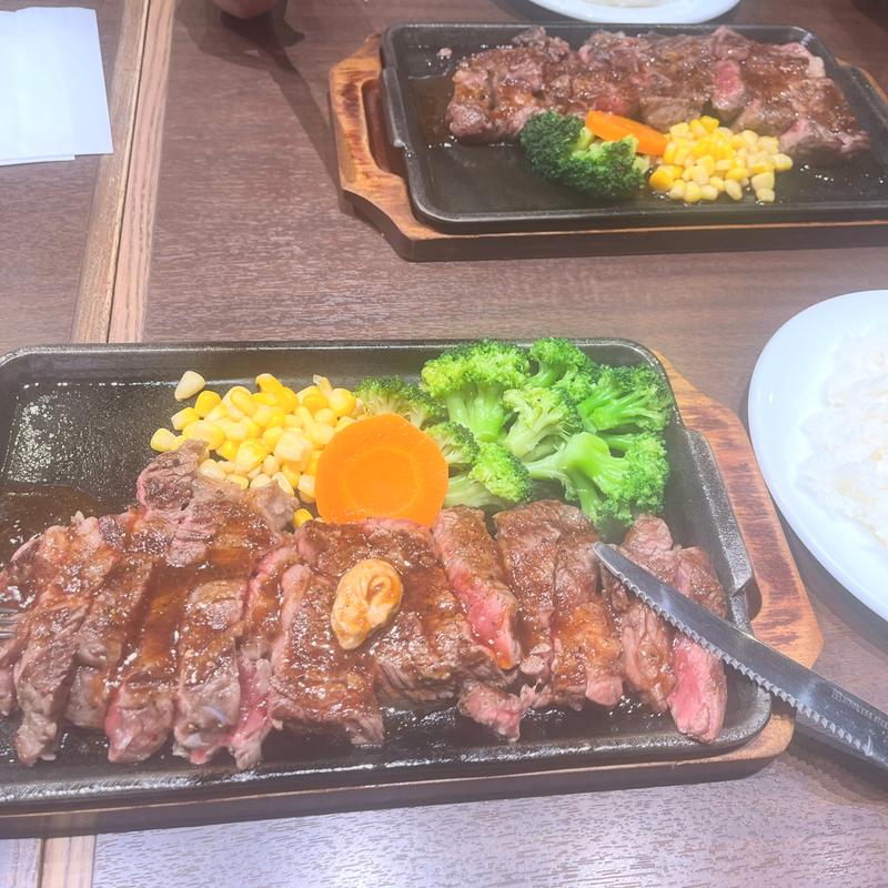 赤身肩ロースステーキ(いきなりステーキ ららぽーと東京ベイ店)