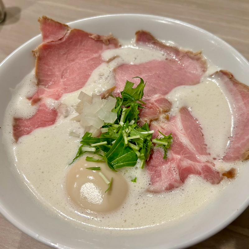 特製TORI白湯らーめん(醤油)(麺〜seeness〜 なかの 本店)