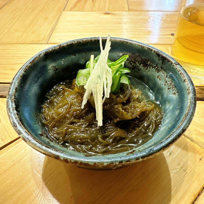 もずく酢(大衆酒場 チャン栓チャン)