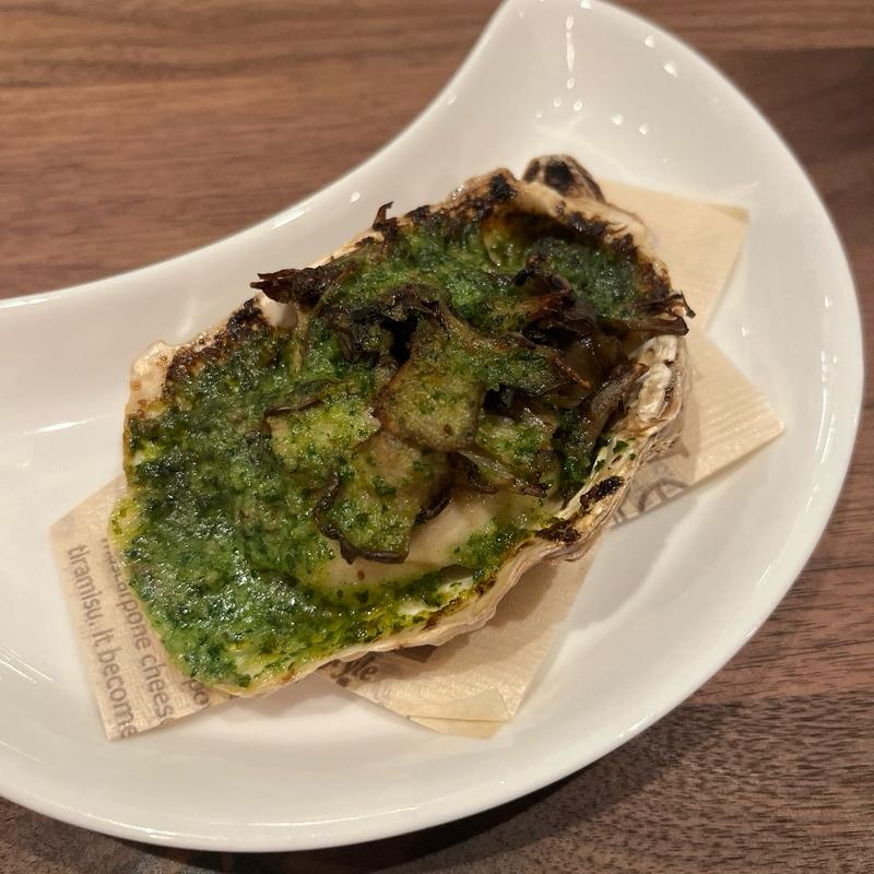 牡蠣のガーリックバター焼き(sperare)