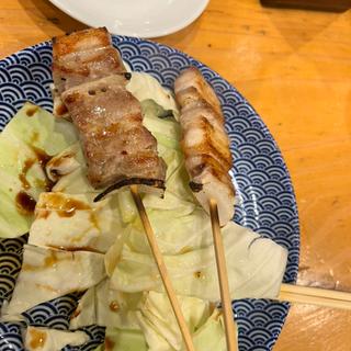 豚バラ(博多串焼き バッテンよかとぉ 新潟店)