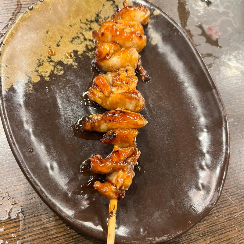 皮串(三代目鳥メロ 新潟駅前東大通り店)