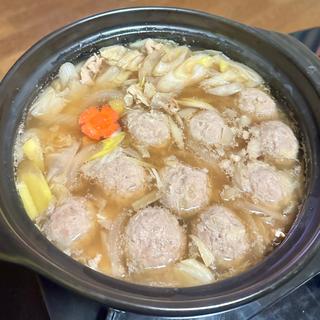 肉団子生姜鍋(ベルクス 東墨田店)