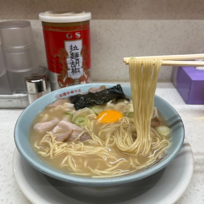 特製ラーメン(白濁中華そば・つけ中華バラそば屋中野本店)