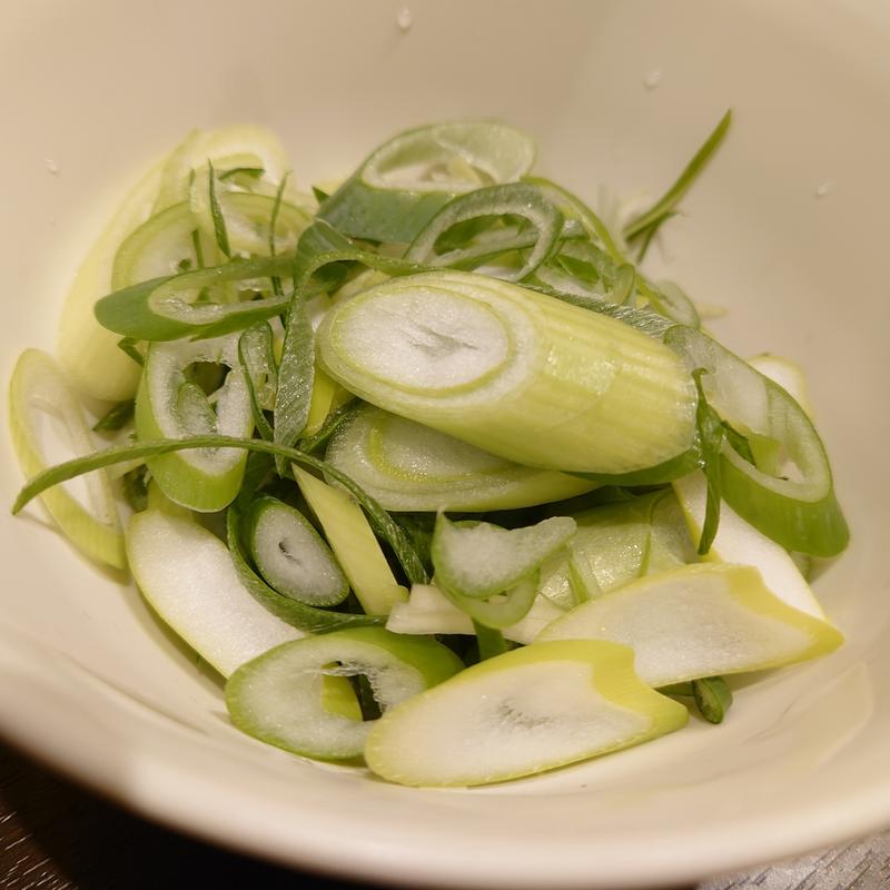 九条ねぎ(自家製麺 毘舎利)