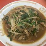 肉ニラ炒め(餃子天国 RS芥川店)