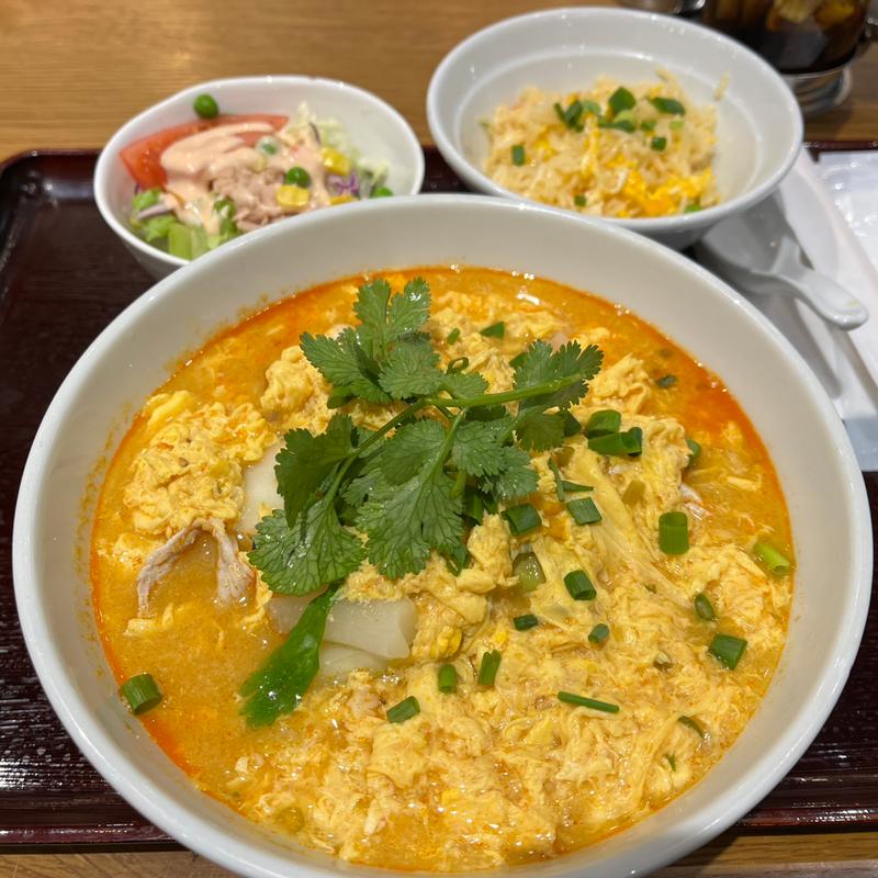タイスキラーメンセット(タイ・ストリート・バイ・ジャスミンタイ)