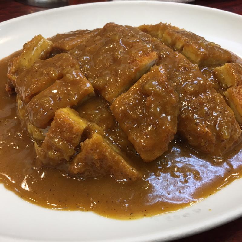 Wとんかつカレー(上等カレー堺筋本町ＢＲ店)